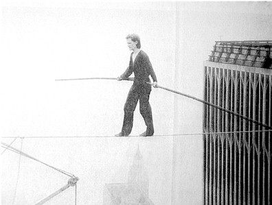 Foto Philippe Petit The Man on Wire